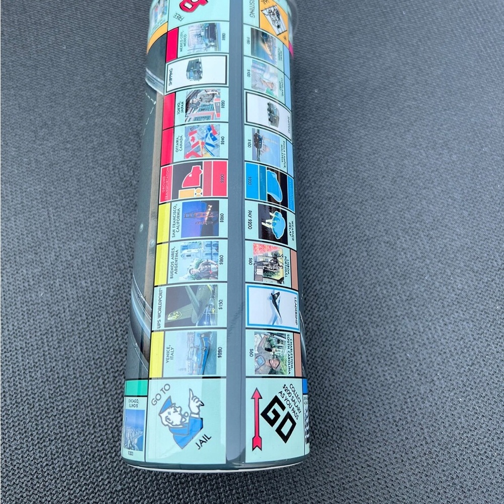 United Parcel Service Monopoly Inspired Travel Tumbler 20oz package handler - Picture 5 of 8